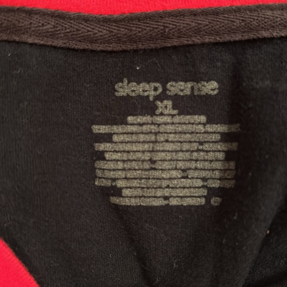 Sleep Spence - 2 Pc Black & Red, “I ❤️ My Dog” Pajamas, XL Shirt & 1X Pants - Picture 4 of 8